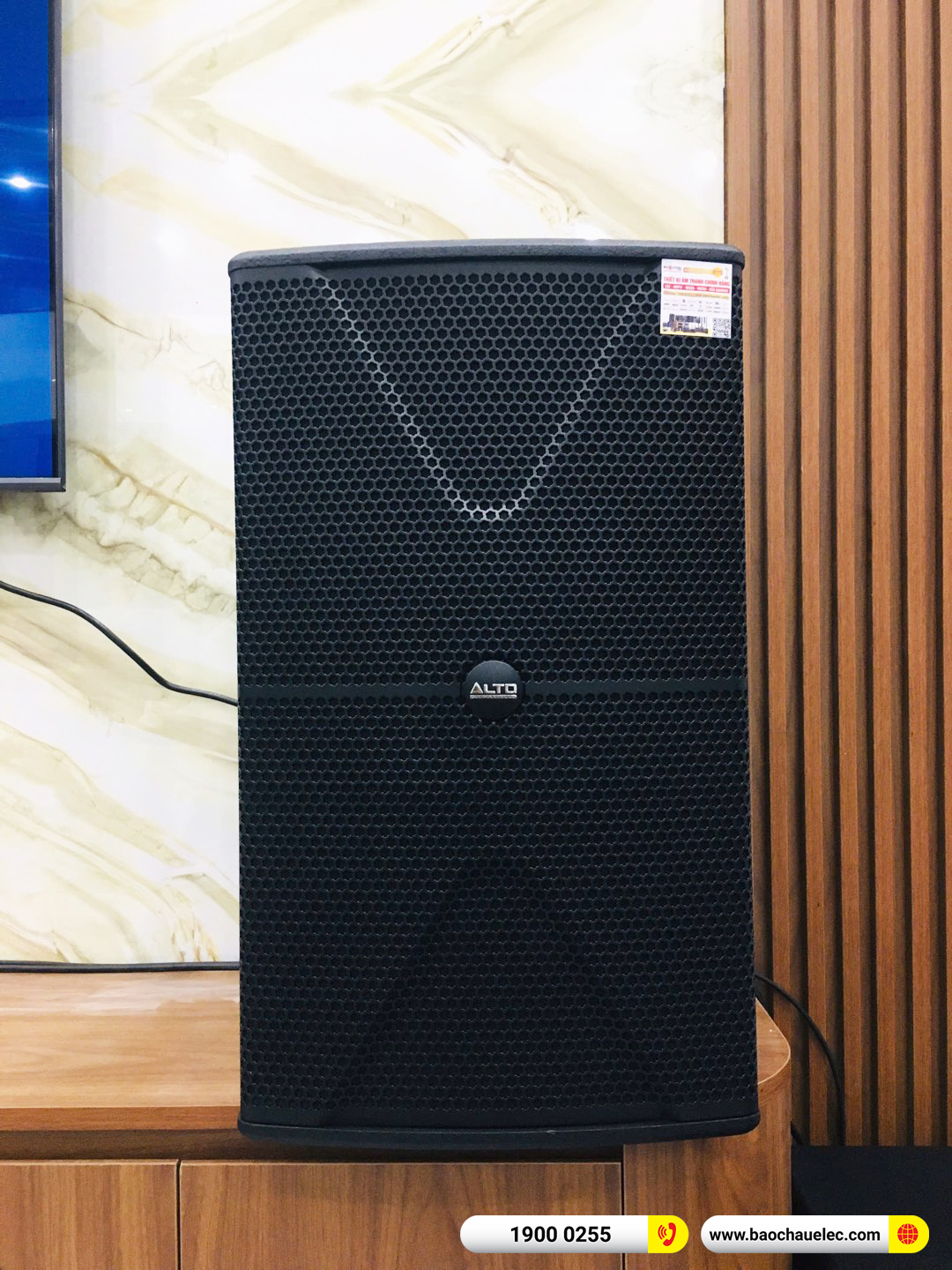 Lắp đặt d&agrave;n karaoke Alto hơn 43tr cho anh T&agrave;i tại Bắc Ninh
