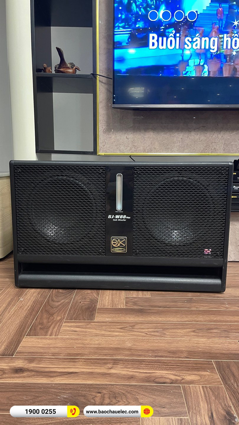 Lắp đặt d&agrave;n karaoke BIK hơn 49tr cho anh T&acirc;m tại H&agrave; Nội 