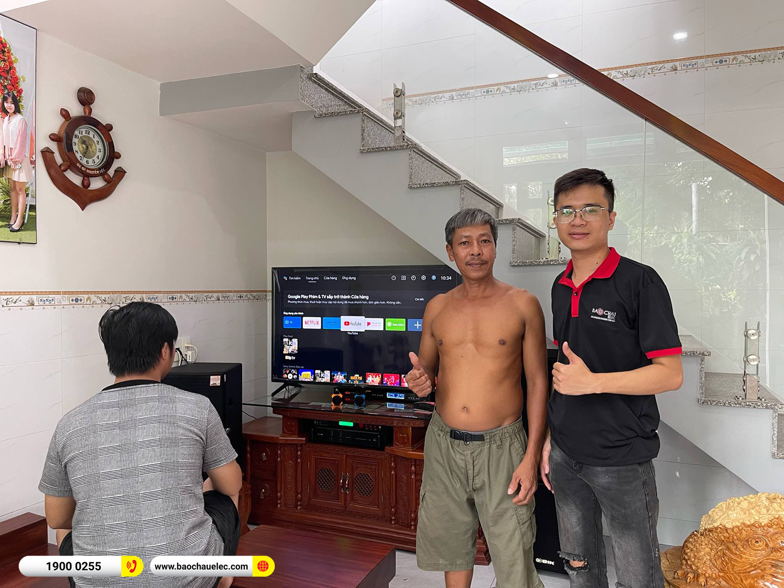 Lắp đặt d&agrave;n karaoke BIK hơn 43tr cho anh Th&aacute;i tại Đồng Nai 