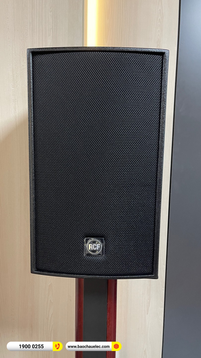 Lắp đặt d&agrave;n karaoke RCF hơn 137tr cho anh Th&aacute;i tại H&agrave; Nội 