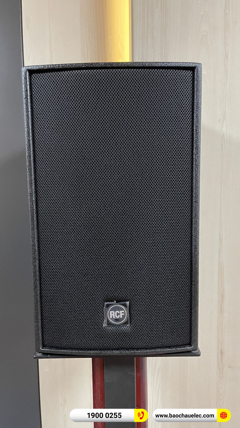 Lắp đặt d&agrave;n karaoke RCF hơn 137tr cho anh Th&aacute;i tại H&agrave; Nội 