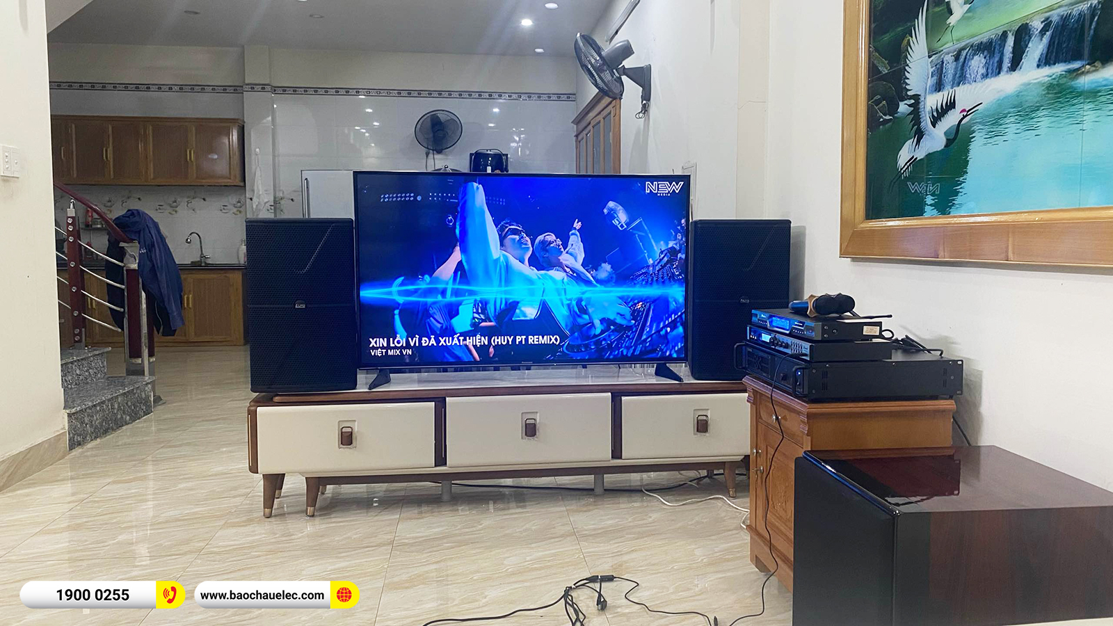Lắp đặt d&agrave;n karaoke Alto hơn 36tr cho anh Thăng tại Hải Ph&ograve;ng