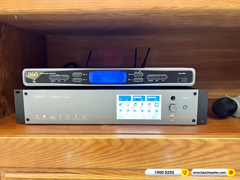 Lắp đặt d&agrave;n karaoke RCF hơn 138tr cho anh Thắng tại Th&aacute;i B&igrave;nh (RCF C3110-126, IPS 2.5K, K9900II Luxury, 702AS II,&hellip;) 