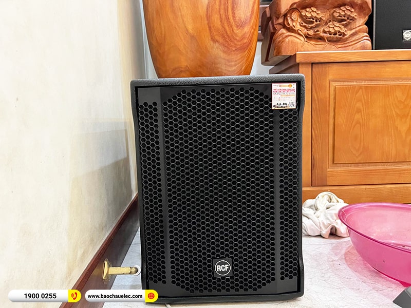 Lắp đặt d&agrave;n karaoke RCF hơn 138tr cho anh Thắng tại Th&aacute;i B&igrave;nh (RCF C3110-126, IPS 2.5K, K9900II Luxury, 702AS II,&hellip;) 