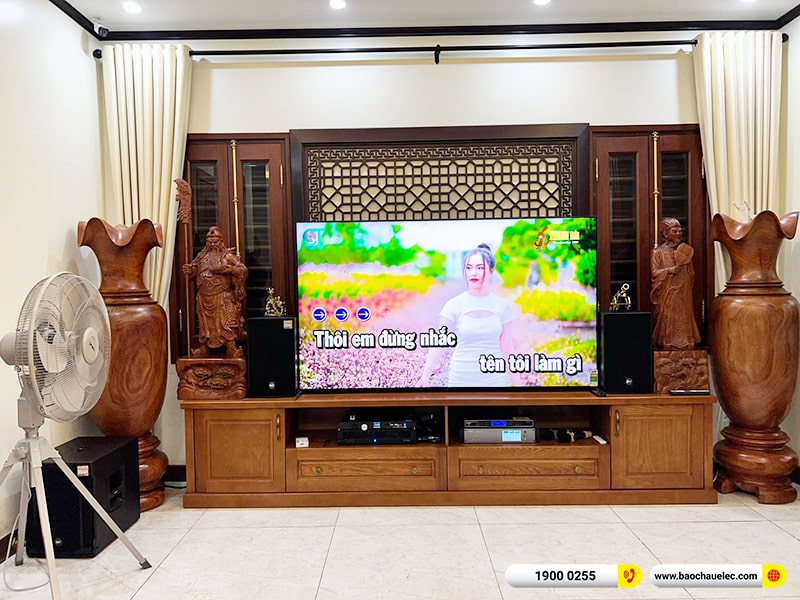 Lắp đặt d&agrave;n karaoke RCF hơn 138tr cho anh Thắng tại Th&aacute;i B&igrave;nh (RCF C3110-126, IPS 2.5K, K9900II Luxury, 702AS II,&hellip;) 