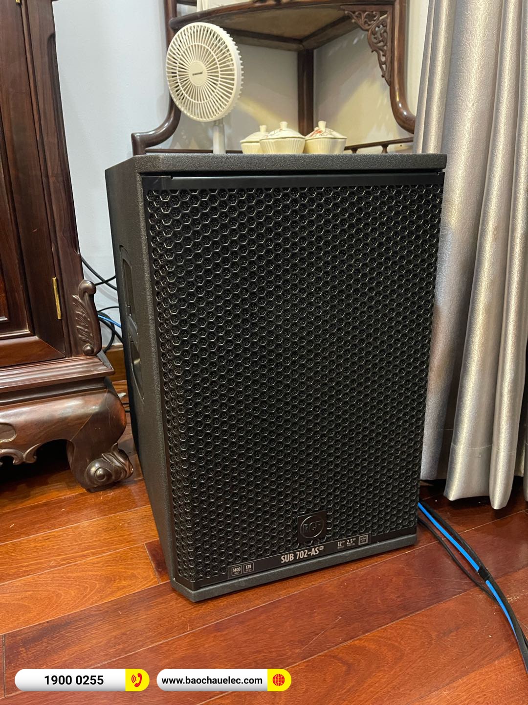 Lắp đặt d&agrave;n karaoke RCF hơn 205tr cho anh Thanh tại H&agrave; Nội 