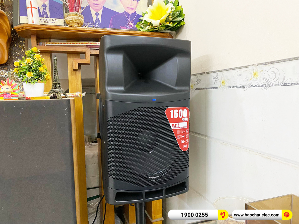 Lắp đặt d&agrave;n karaoke Audiocenter cho anh Thảo tại Đồng Nai