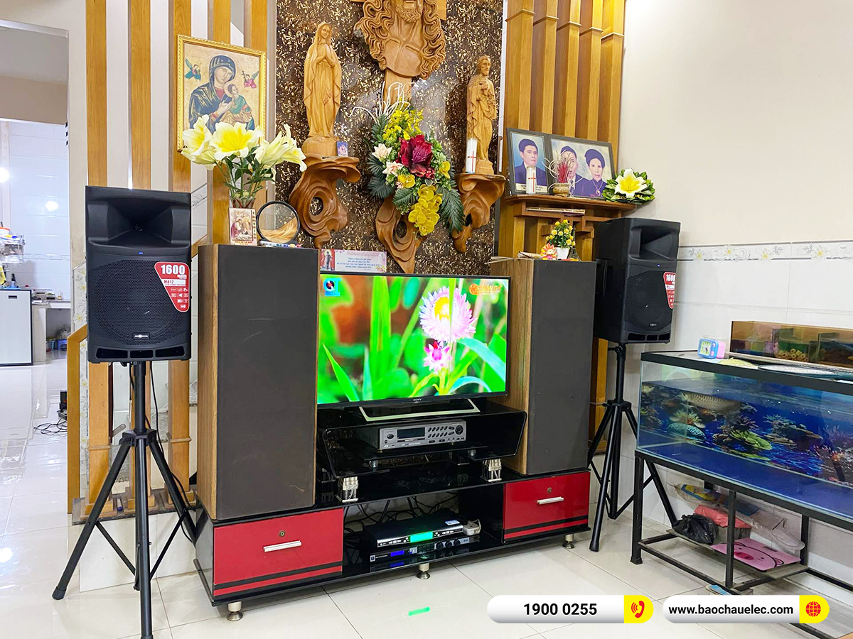 Lắp đặt d&agrave;n karaoke Audiocenter cho anh Thảo tại Đồng Nai