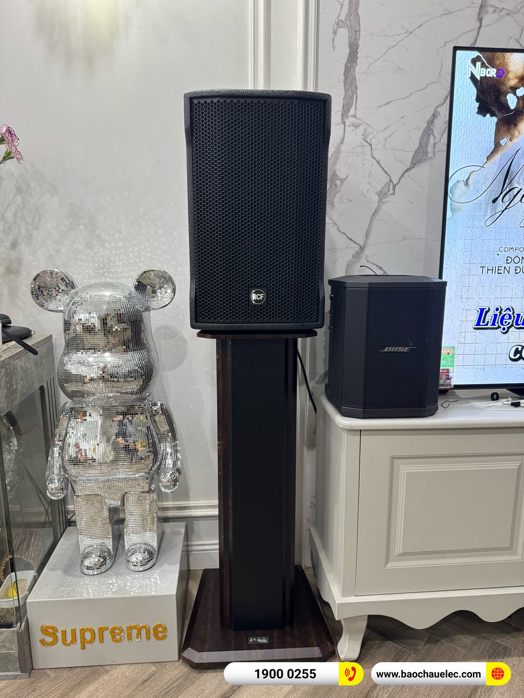 Lắp đặt d&agrave;n karaoke RCF hơn 116tr cho anh Thao tại H&agrave; Nội 