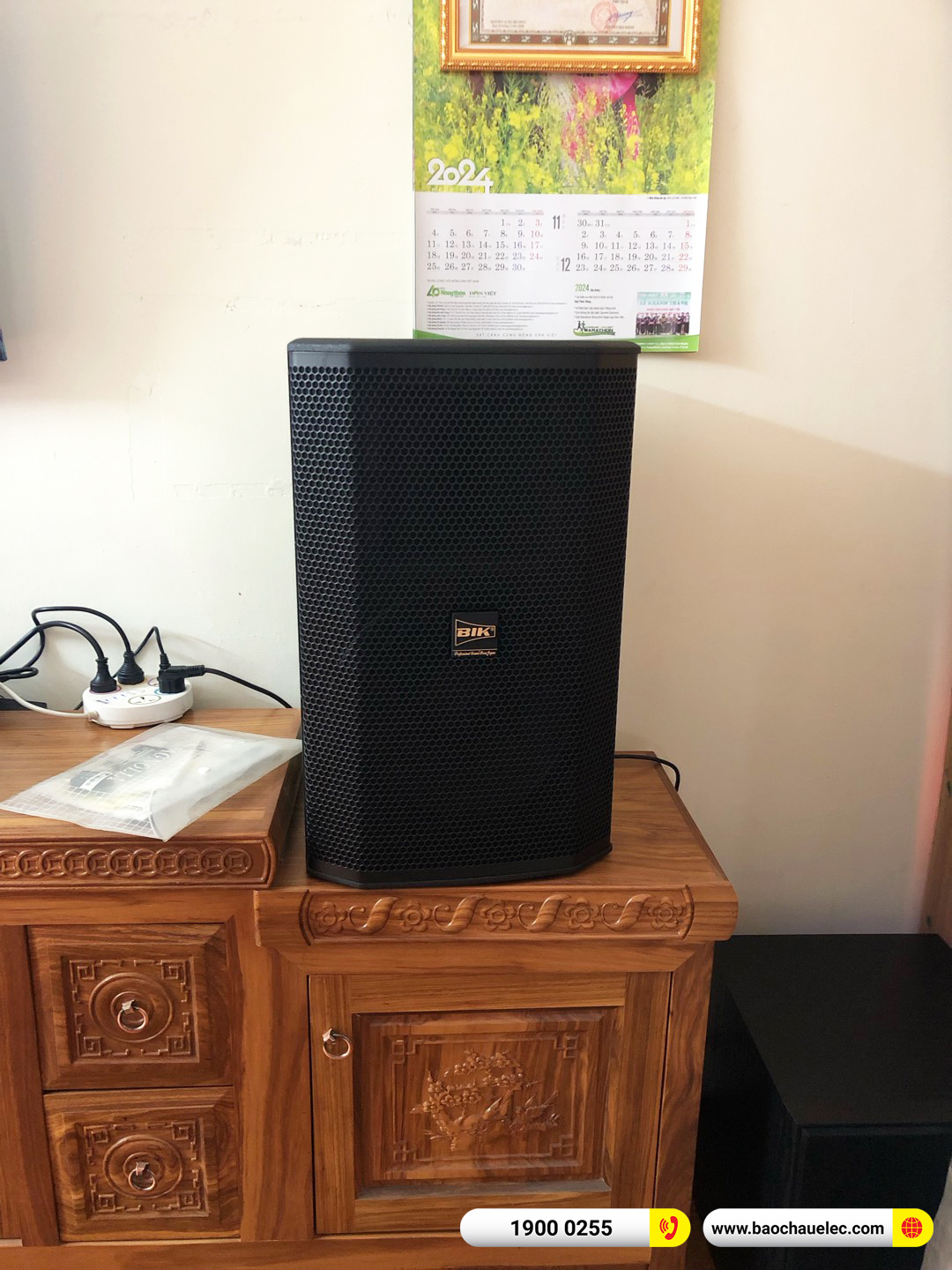 Lắp đặt d&agrave;n karaoke BIK gần 49tr cho anh Thi tại H&agrave; Nội 
