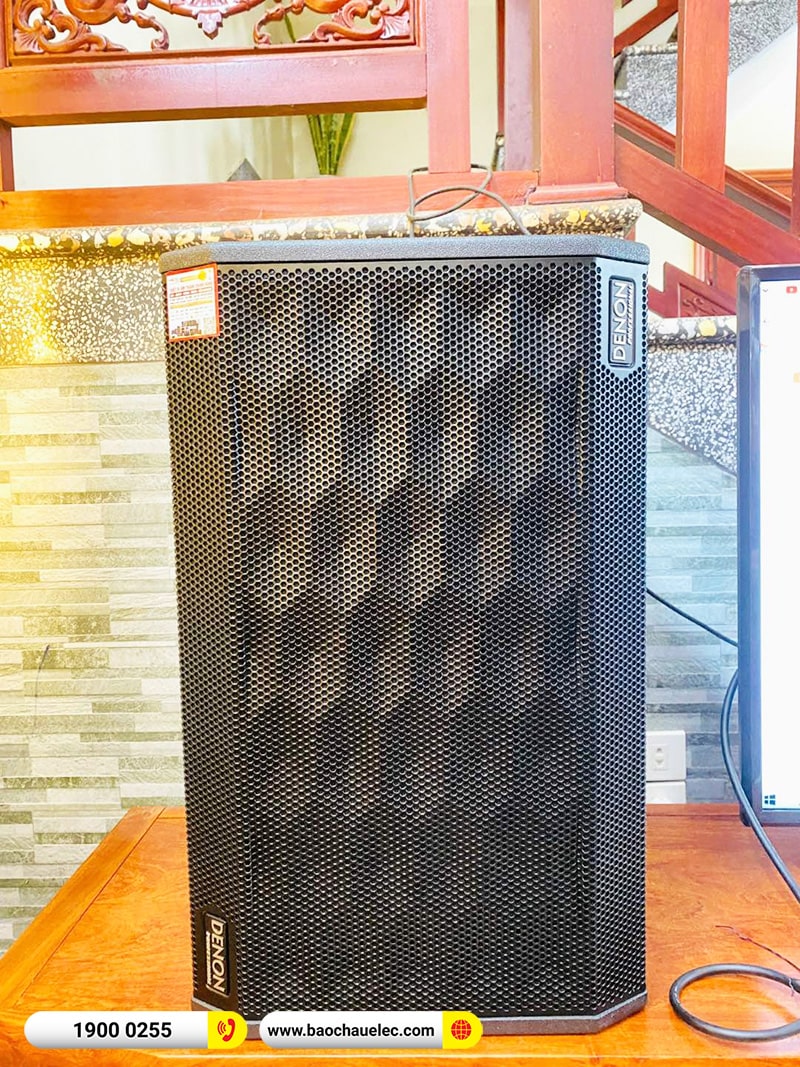 Lắp đặt d&agrave;n karaoke Denon hơn 35tr cho anh Thi&ecirc;m tại Bắc Giang (Denon DP-R312, VM620A, KP500, SW612B, U900 Plus X)