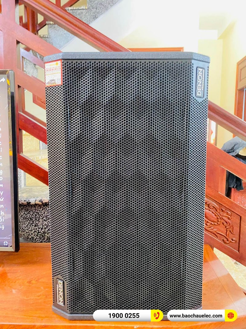 Lắp đặt d&agrave;n karaoke Denon hơn 35tr cho anh Thi&ecirc;m tại Bắc Giang (Denon DP-R312, VM620A, KP500, SW612B, U900 Plus X)
