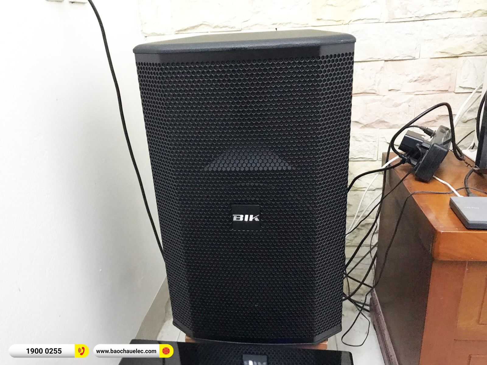 Lắp đặt d&agrave;n karaoke BIK hơn 42tr cho anh Thịnh tại Nam Định