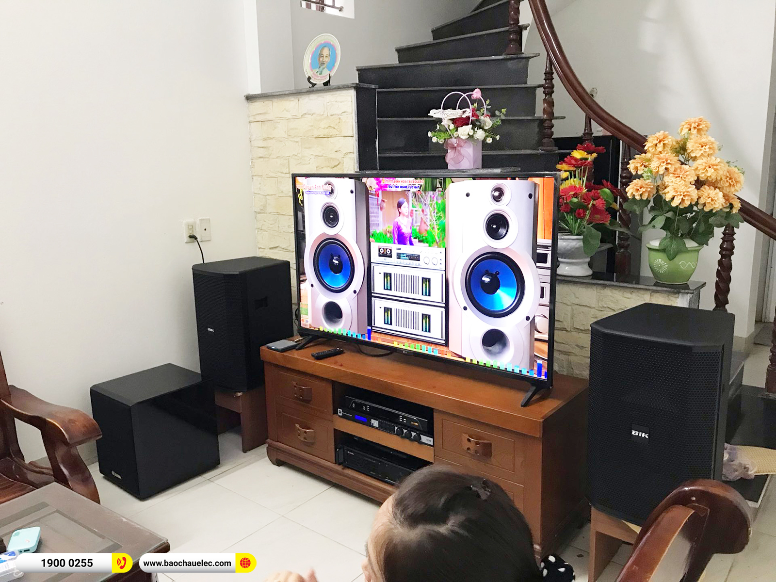 Lắp đặt d&agrave;n karaoke BIK hơn 42tr cho anh Thịnh tại Nam Định