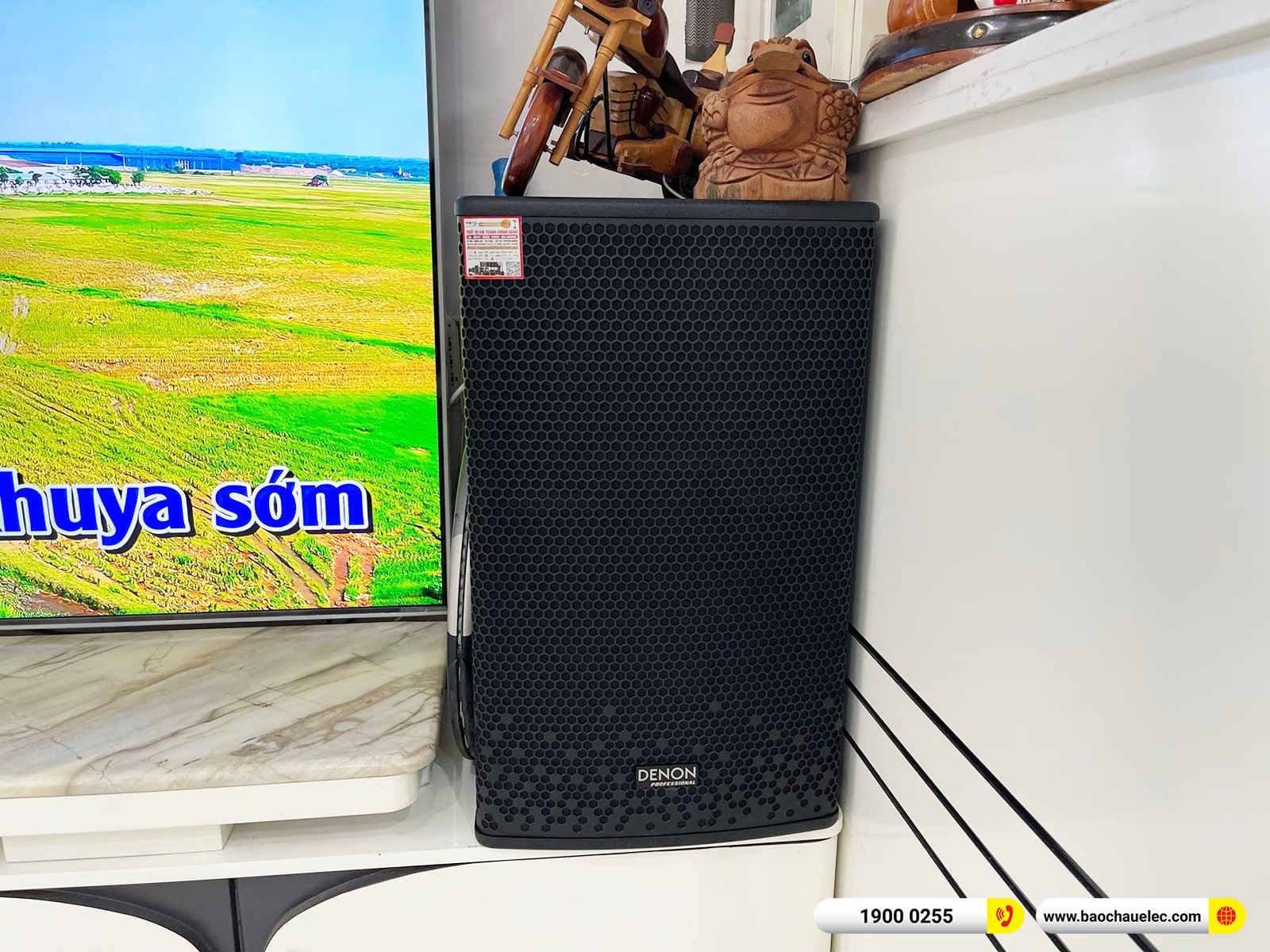 Lắp đặt d&agrave;n karaoke Denon gần 35tr cho anh Thới tại Đồng Nai 