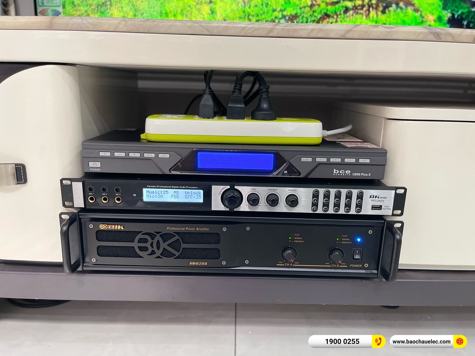 Lắp đặt d&agrave;n karaoke Denon gần 35tr cho anh Thới tại Đồng Nai 