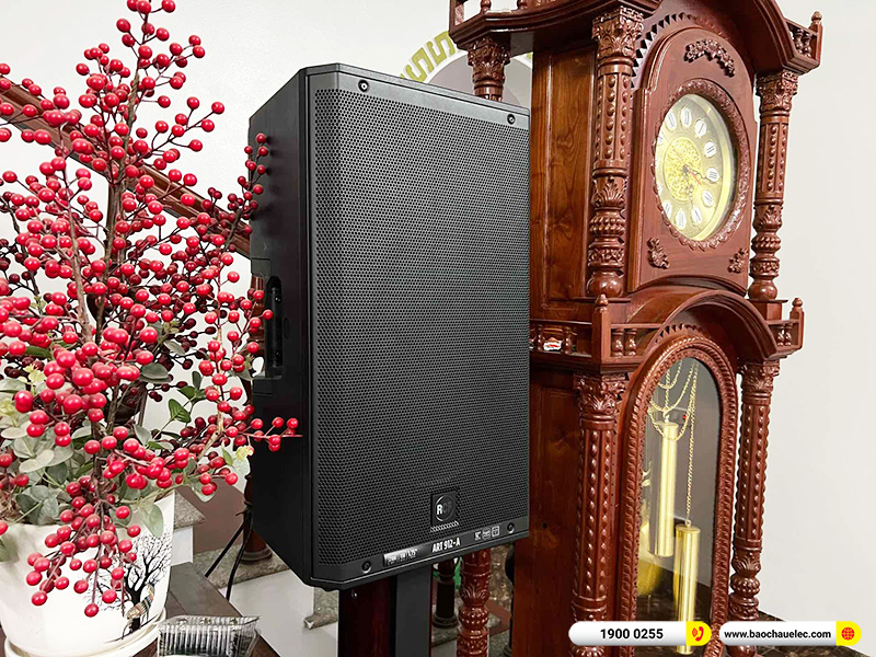 Lắp đặt d&agrave;n karaoke RCF hơn 63tr cho anh Thực tại H&agrave; Nội 