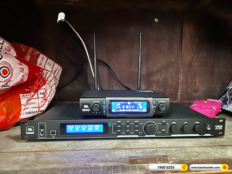 Lắp đặt d&agrave;n karaoke RCF hơn 63tr cho anh Thực tại H&agrave; Nội 