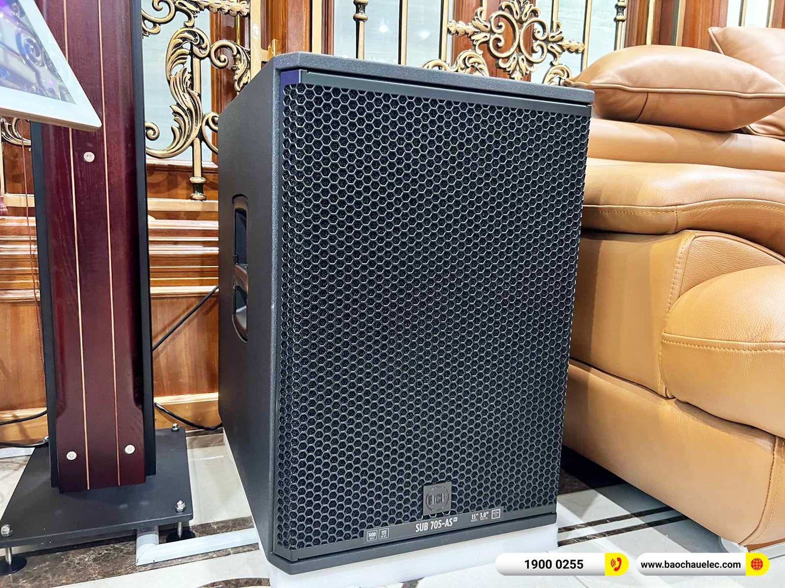 Lắp đặt d&agrave;n karaoke RCF hơn 206tr cho anh Thường tại H&agrave; Nội (RCF C5212-94, IPS 5.0K, VX8, 705AS MK3 , WB5000S,&hellip;) 