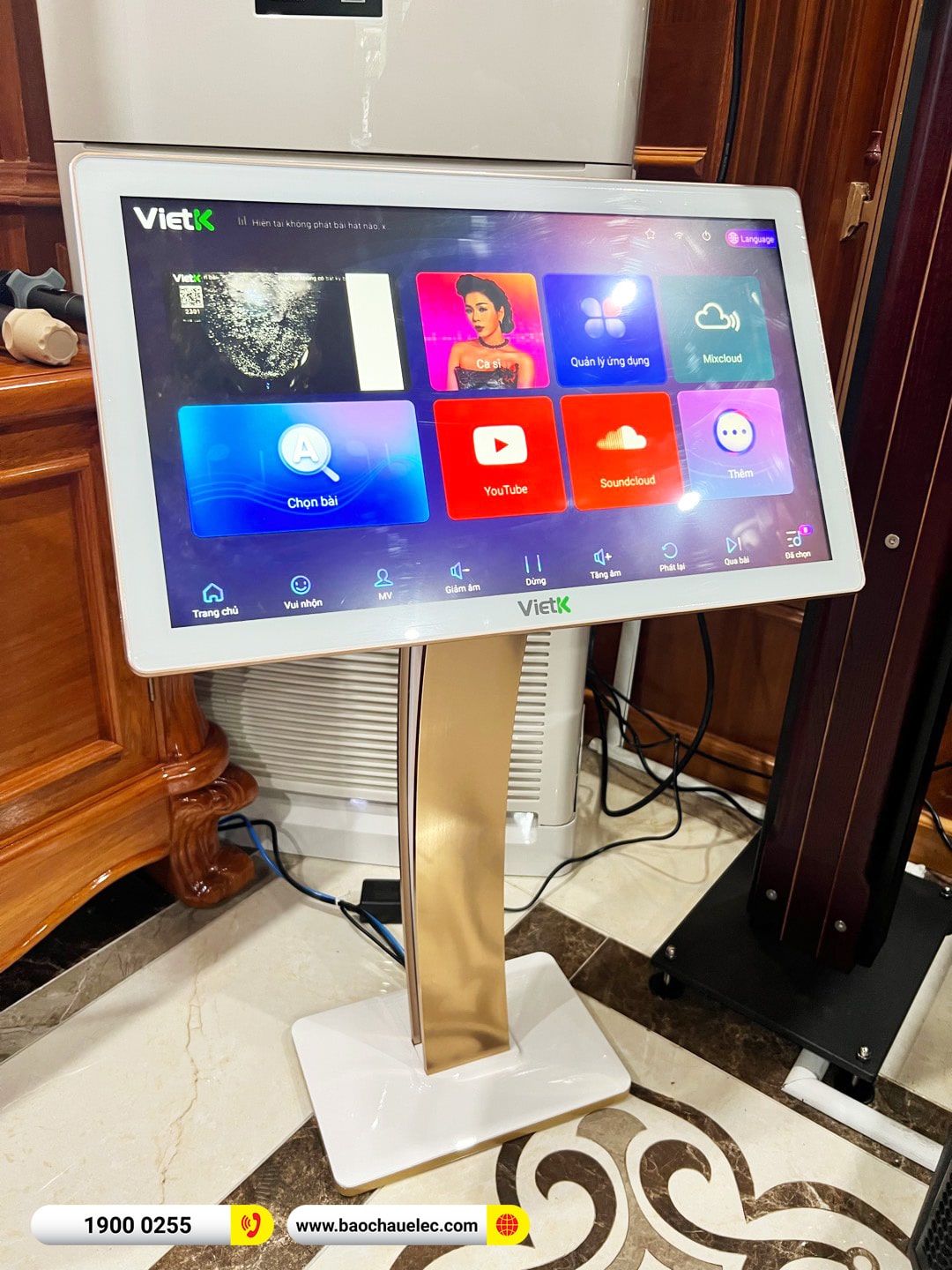 Lắp đặt d&agrave;n karaoke RCF hơn 206tr cho anh Thường tại H&agrave; Nội (RCF C5212-94, IPS 5.0K, VX8, 705AS MK3 , WB5000S,&hellip;) 