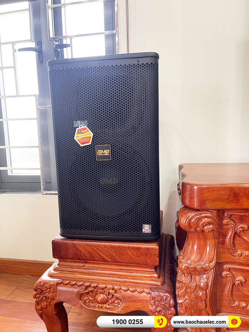 Lắp đặt dàn karaoke BMB hơn 86tr cho anh Thụy tại Hà Nội (BMB 1212SE, DAD 950, KSP-50, TS15S, WB-5000S)
