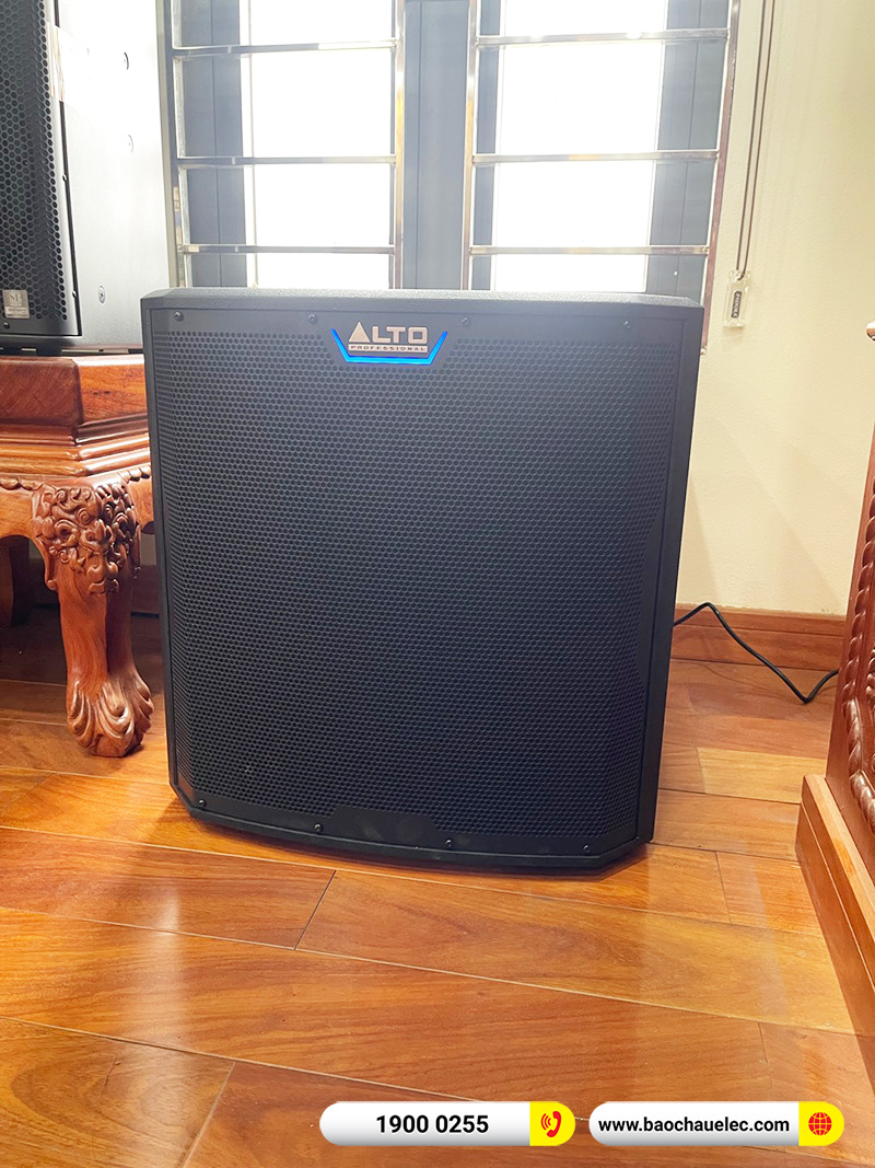 Lắp đặt dàn karaoke BMB hơn 86tr cho anh Thụy tại Hà Nội (BMB 1212SE, DAD 950, KSP-50, TS15S, WB-5000S)