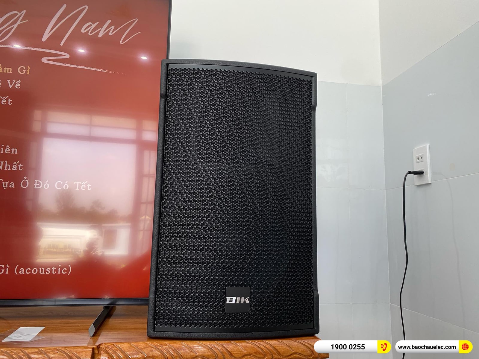 Lắp đặt d&agrave;n karaoke BIK hơn 29tr cho anh Tiến tại Đồng Nai