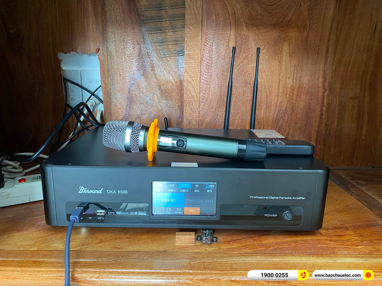 Lắp đặt d&agrave;n karaoke BIK hơn 29tr cho anh Tiến tại Đồng Nai