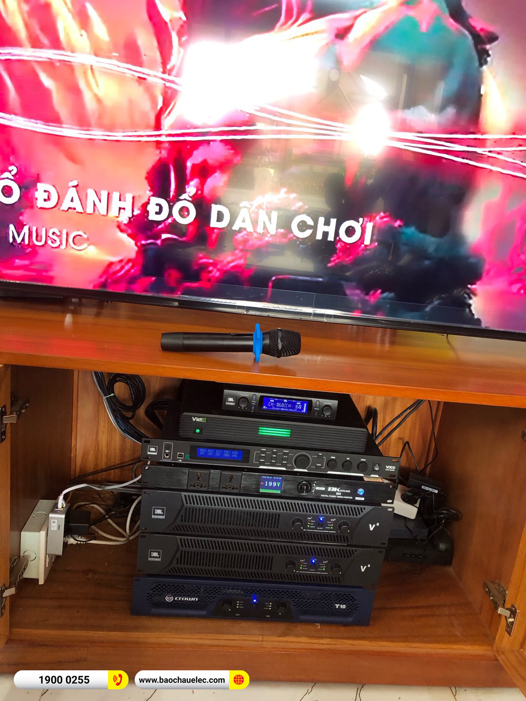 Lắp đặt d&agrave;n karaoke RCF gần 267tr cho anh To&agrave;n tại Th&aacute;i B&igrave;nh