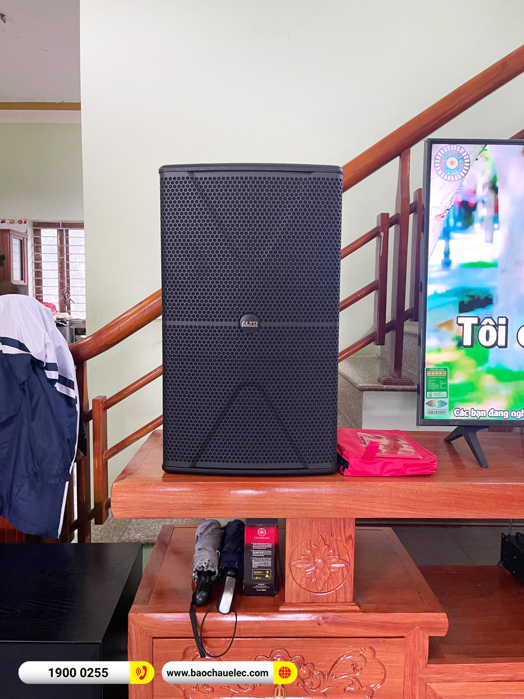 Lắp đặt d&agrave;n karaoke Alto gần 36tr cho anh To&agrave;n tại Vĩnh Ph&uacute;c (Alto AT2000II, VM620A, KP500, SW715, UGX12) 