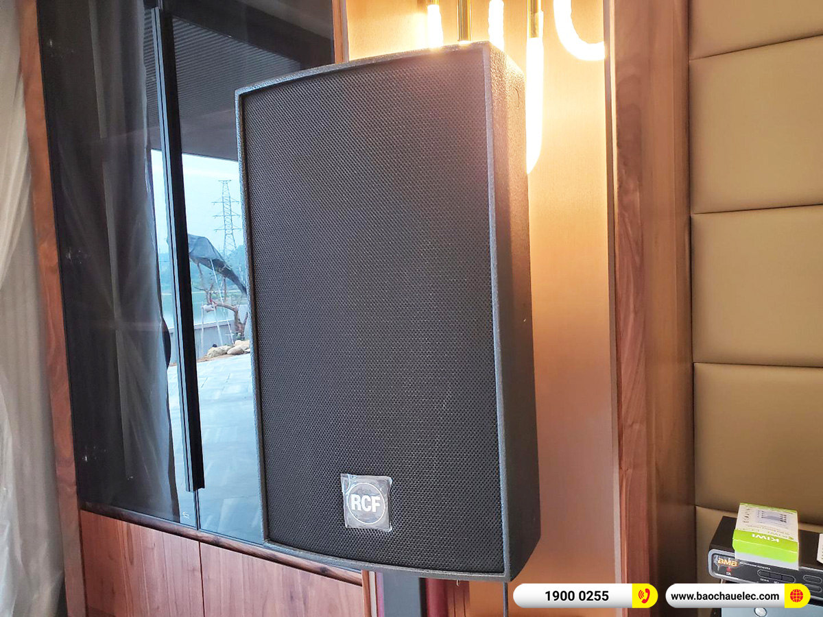 Lắp đặt d&agrave;n karaoke RCF hơn 238tr cho anh Tr&iacute; tại H&agrave; Nội (RCF C5212-66, IPS 5.0K, VX8, PRX 418S, WB5000S,&hellip;)