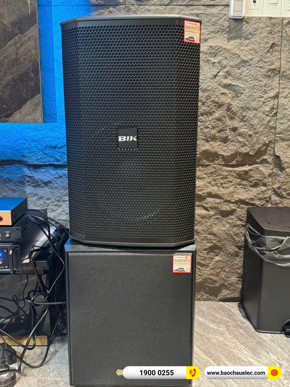 Lắp đặt d&agrave;n karaoke BIK khoảng 45tr cho anh Triệu tại Đồng Nai 