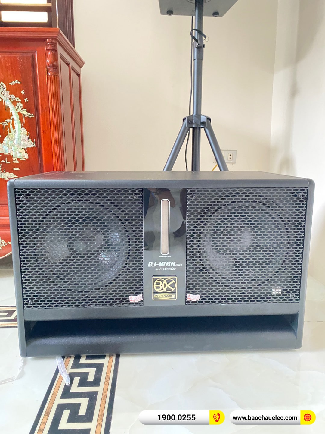 Lắp đặt d&agrave;n karaoke BMB hơn 59tr cho anh Trọng tại Bắc Ninh