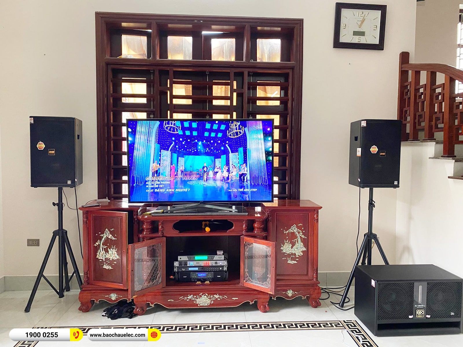 Lắp đặt d&agrave;n karaoke BMB hơn 59tr cho anh Trọng tại Bắc Ninh