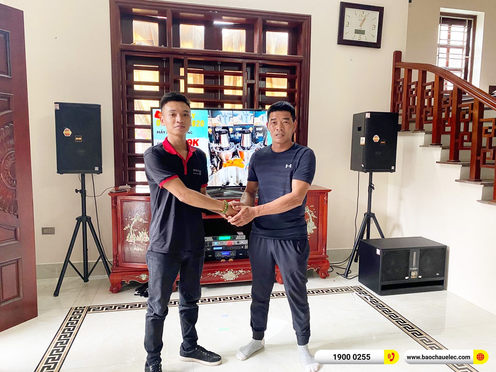Lắp đặt d&agrave;n karaoke BMB hơn 59tr cho anh Trọng tại Bắc Ninh
