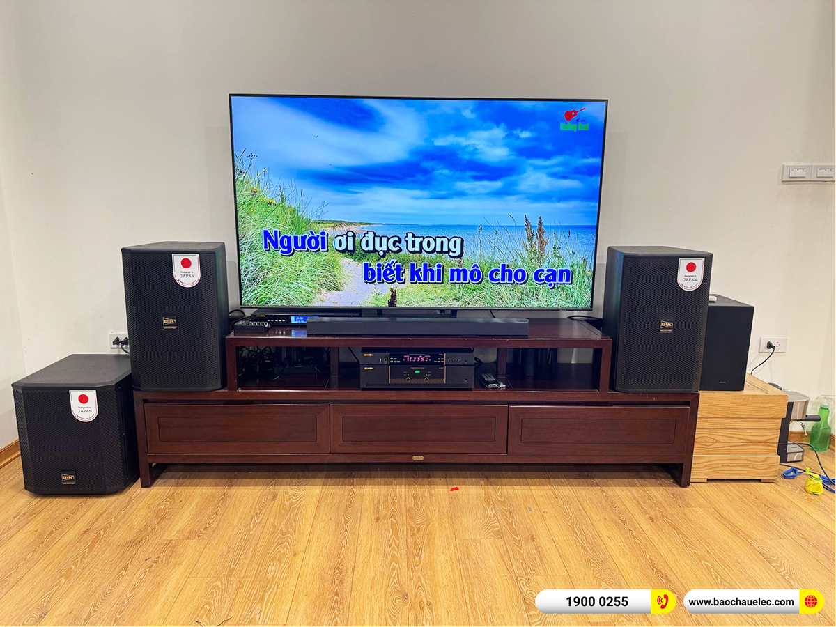 Lắp đặt d&agrave;n karaoke BIK hơn 42tr cho anh Trung tại H&agrave; Nội 