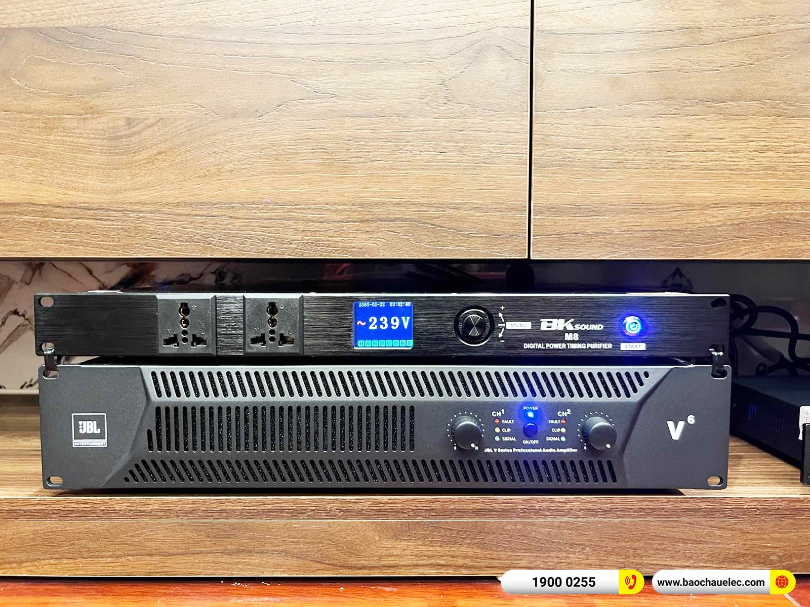 Lắp đặt d&agrave;n karaoke JBL hơn 73tr cho anh Trung tại H&agrave; Nội (JBL KP4010 G2, JBL V6, JBL VX8, A120P, VM300,&hellip;) 