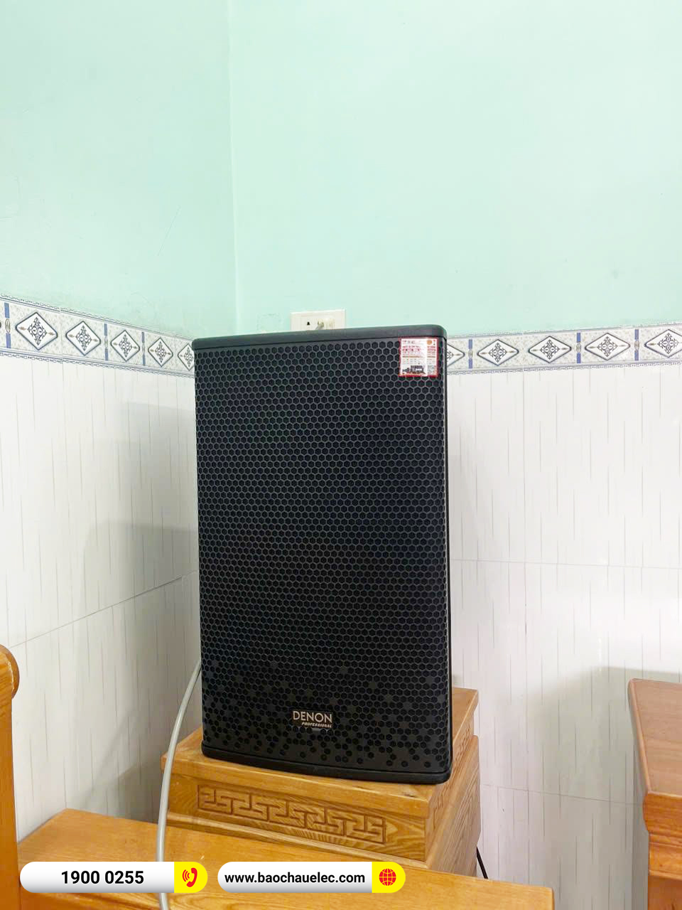 Lắp đặt d&agrave;n karaoke Denon hơn 36tr cho anh Trung tại Vũng T&agrave;u 