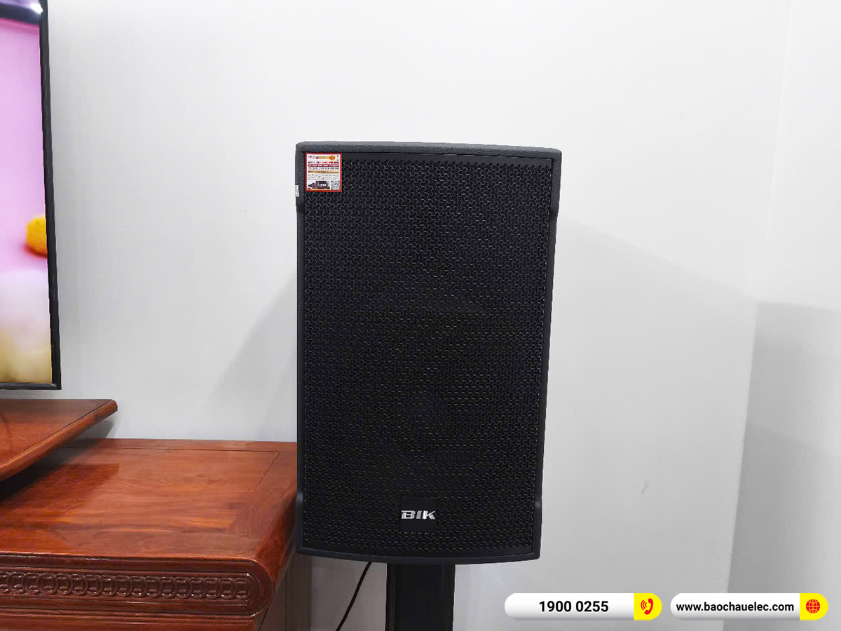 Lắp đặt dàn karaoke BIK hơn 41tr cho anh Trường tại Bắc Ninh