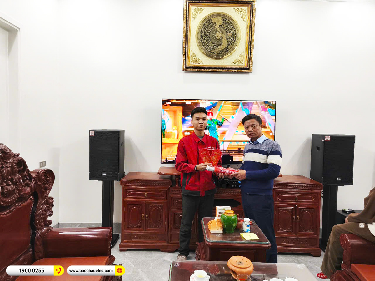Lắp đặt dàn karaoke BIK hơn 41tr cho anh Trường tại Bắc Ninh