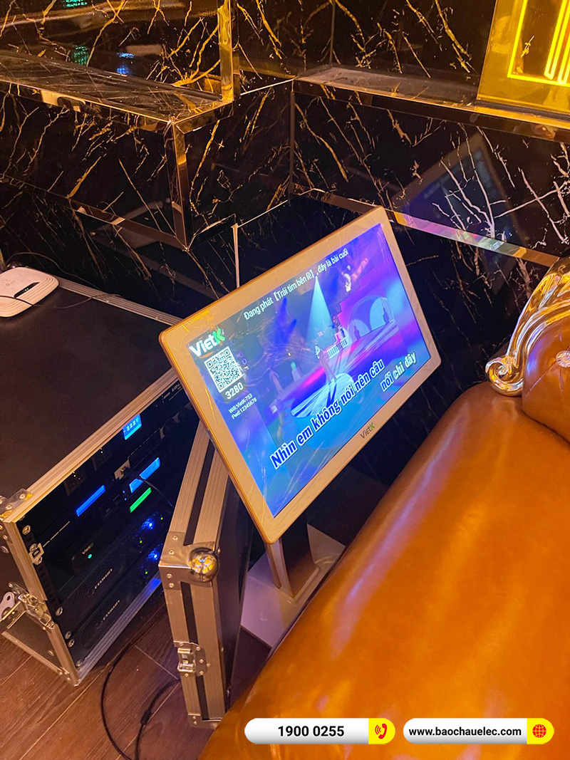 Lắp đặt d&agrave;n karaoke JBL gần 138tr cho anh Truyền tại H&agrave; Nội (JBL MTS12, Crown T5, KX180A, Eon 718S, VM300,&hellip;)