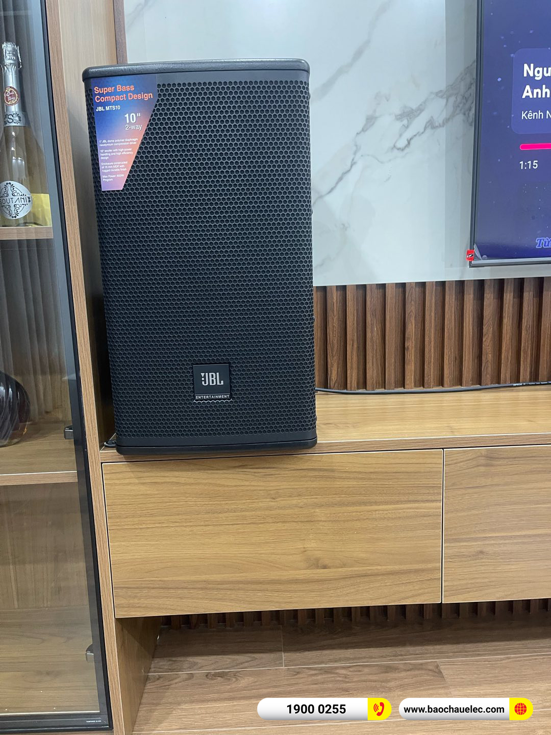 Lắp đặt d&agrave;n karaoke JBL khoảng 38tr cho anh T&uacute; tại H&agrave; Nội 
