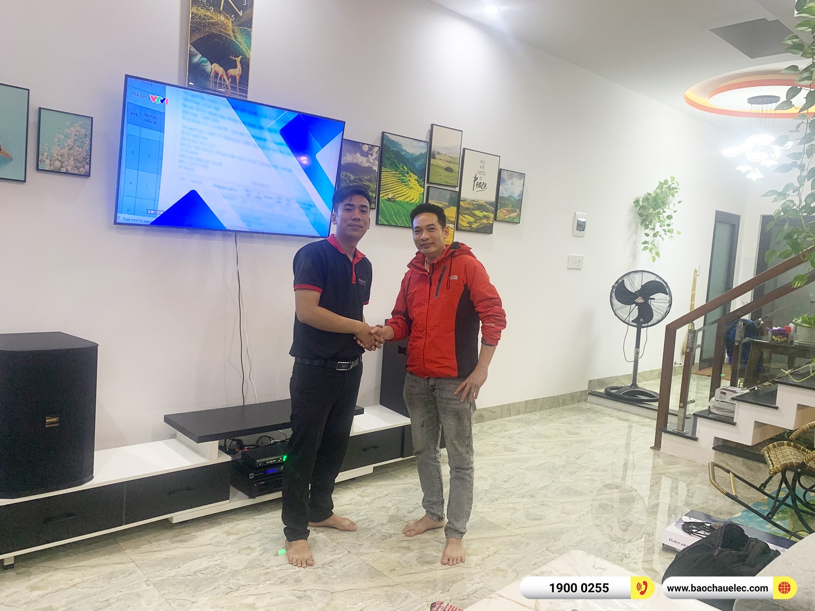 Lắp đặt d&agrave;n karaoke BIK gần 44tr cho anh T&uacute; tại Quảng Nam 