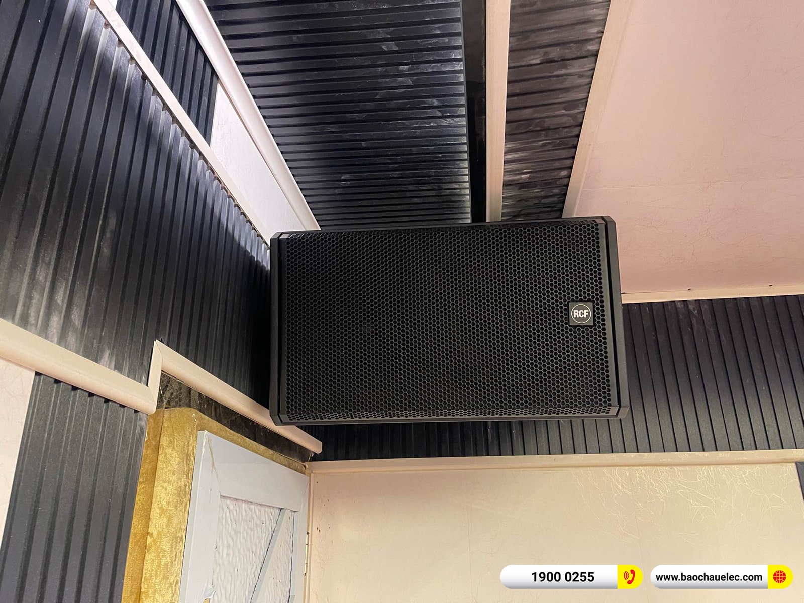 Lắp đặt d&agrave;n karaoke RCF gần 77tr cho anh Tuấn Anh tại H&agrave; Nội