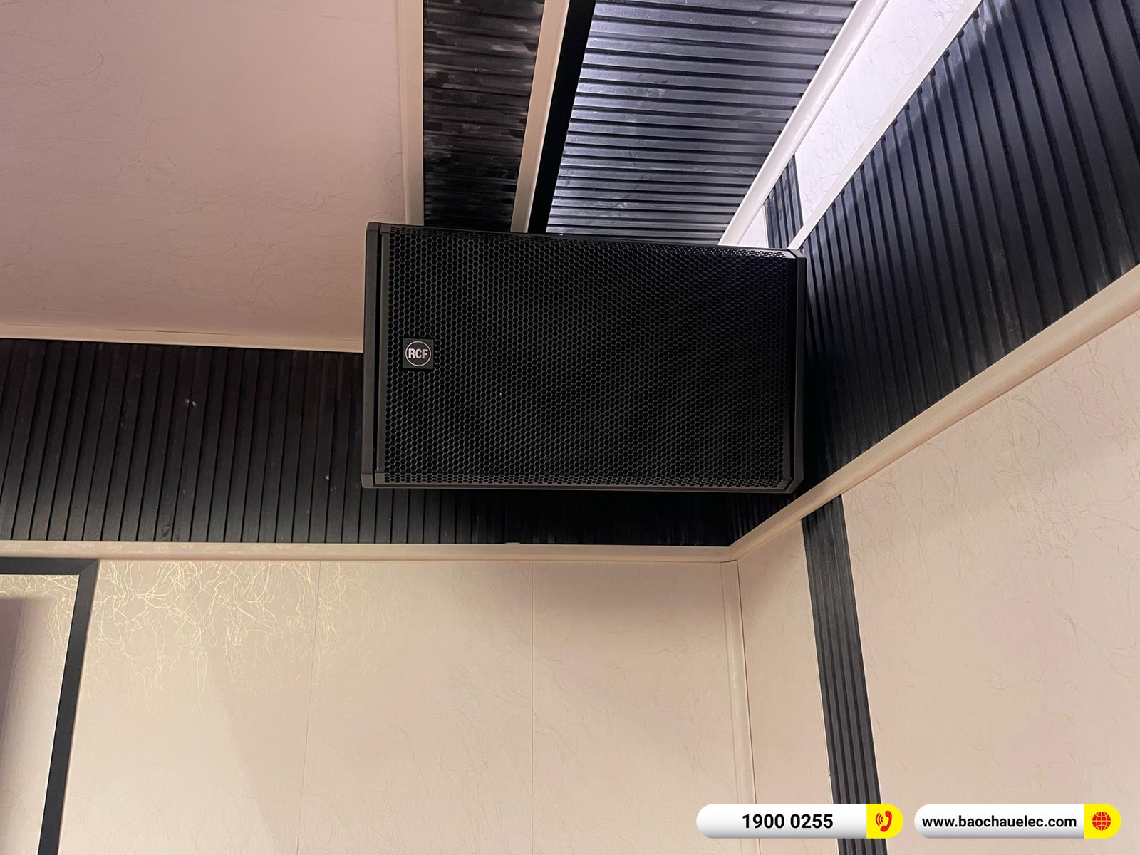 Lắp đặt d&agrave;n karaoke RCF gần 77tr cho anh Tuấn Anh tại H&agrave; Nội