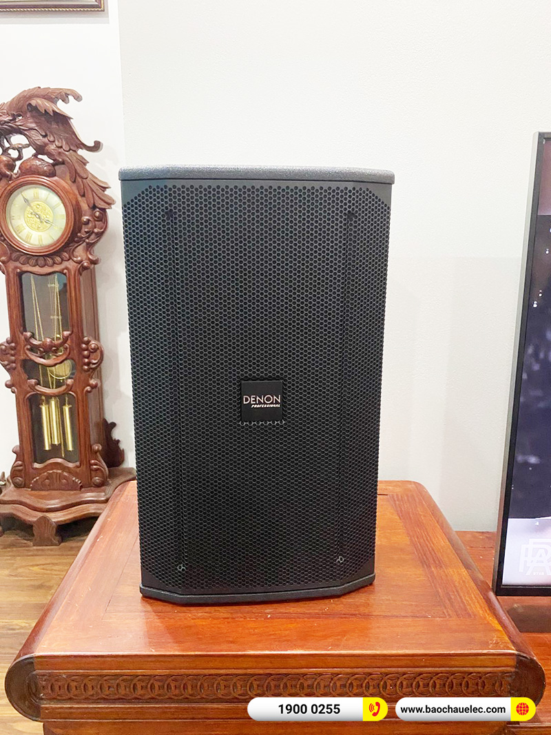 Lắp đặt d&agrave;n karaoke Denon hơn 40tr cho anh Tuấn Anh tại Nam Định (Denon DN510, VM420A, KP500, BJ-W25A, UGX12 Gold)