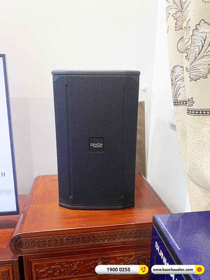 Lắp đặt d&agrave;n karaoke Denon hơn 40tr cho anh Tuấn Anh tại Nam Định (Denon DN510, VM420A, KP500, BJ-W25A, UGX12 Gold)