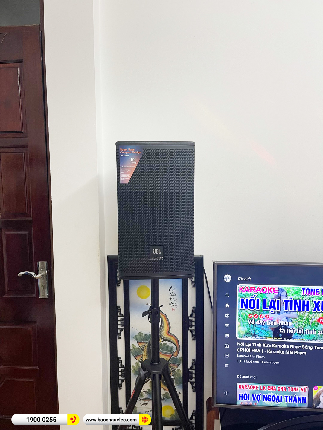 Lắp đặt dàn karaoke JBL hơn 64tr cho anh Tuấn tại Hà Nội