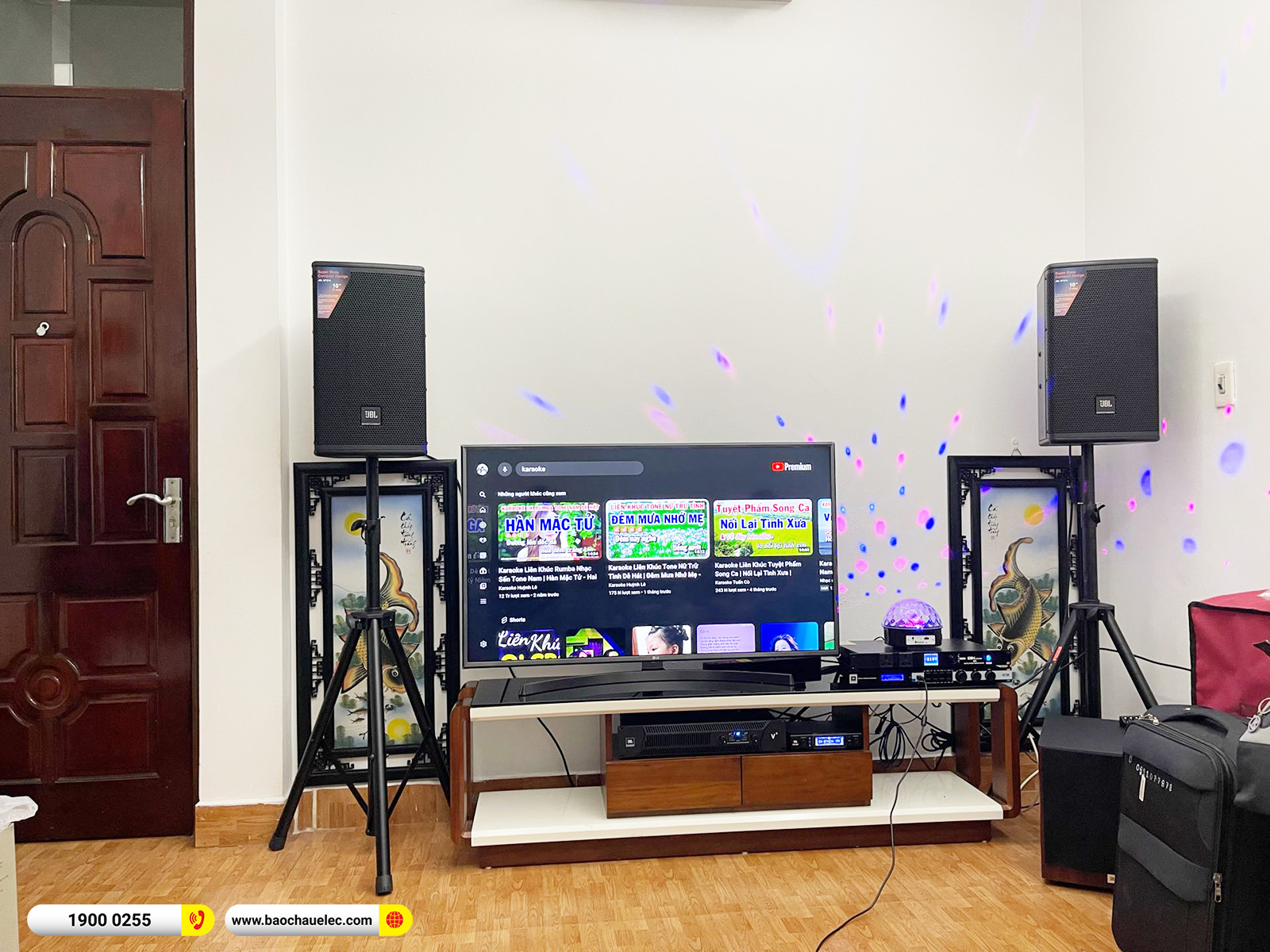 Lắp đặt dàn karaoke JBL hơn 64tr cho anh Tuấn tại Hà Nội