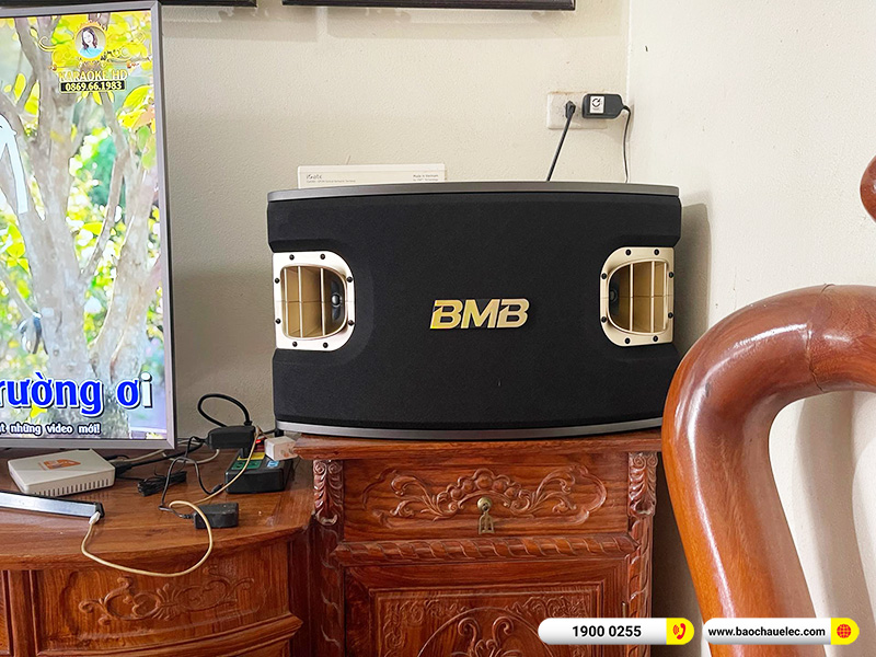 Lắp đặt d&agrave;n karaoke BMB hơn 65tr cho anh Tuấn tại H&ograve;a Binh (BMB 900SE, DAD950, KSP50, WB5000) 